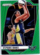 2024 Panini Prizm WNBA #47 Stephanie Soares Green Prizms