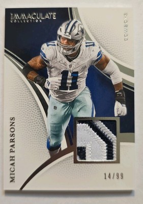 2025 Immaculate Collection Micah Parsons Patch  /99