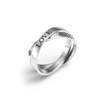 Silverly Sterling Silber Herz Symbole uberqueren Blumen LOVE HOPE FAITH