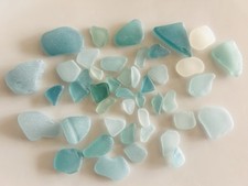 rare sea glass  from japan Surf-Tumbled Beach Glass very small to small