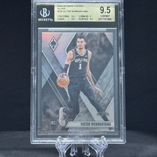Victor Wembanyama 2023-24 Panini Phoenix #256 Silver RC ROOKIE BGS 9.5 GEM MINT