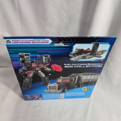 Transformers Velocitron Speedia 500 Legacy Collection Scourge Figure New Sealed - Picture 4 of 5