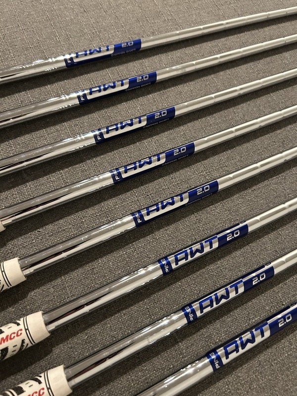 Ping AWT 2.0 Stiff Shaft Pull Set. 5-PW, AW, GW. (8). .355 Tip.