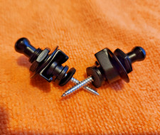 NEW-Schaller Style Strap Locks QT=(2)Black- F...