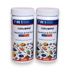200 Aquarium Test Strips 7 in 1 Fish Tank Water Testing Kit Pond