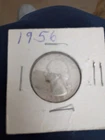 1956 (P) Washington Quarter 90% Silver