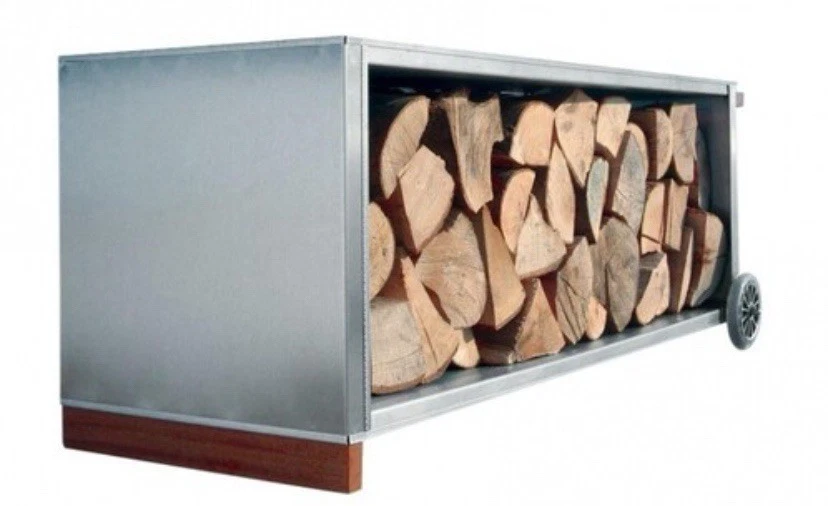 Kaminholzwagen Holzwagen XL  Kaminkorb Brennholzwagen Radius Design - Bild 3 von 3