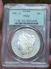 New Listing1881-S Morgan Silver Dollar PCGS Graded MS62 - Old Green Holder