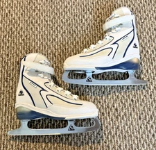 Jackson Softec Soft Boot Figure Ice Skates White Womans sz 8