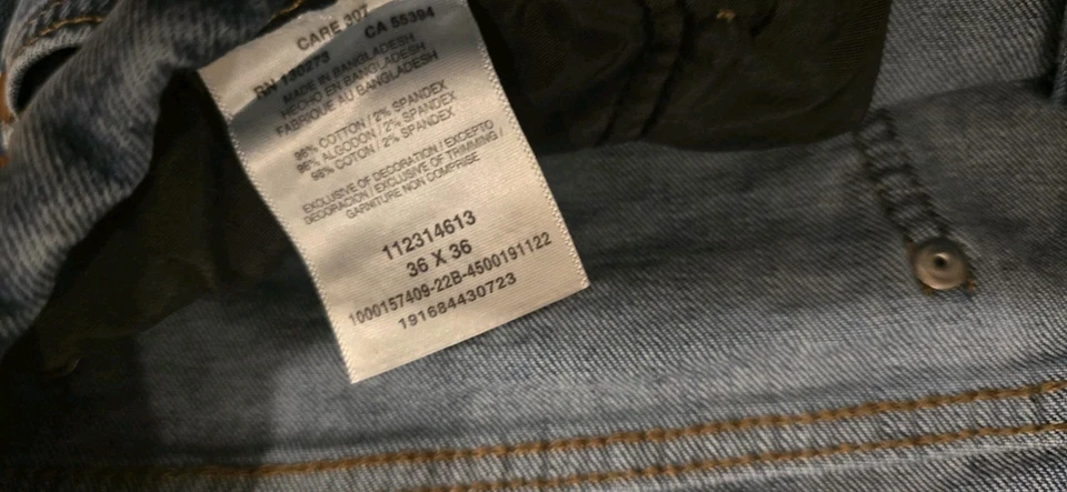 Wrangler Retro Relaxed Boot Cut Jeans Mens 36x36 Medium Wash Blue Denim Western  - Image 3 of 4