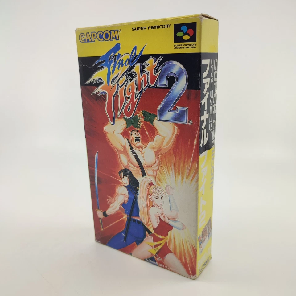Final Fight 2 - Nintendo Super Famicom SNES NTSC-J JAPAN Capcom Japan Game - Image 3 of 4