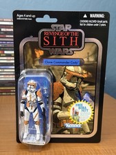 Star Wars Clone Commander Cody VC19 Vintage Collection Foil Variant Hasbro MOC