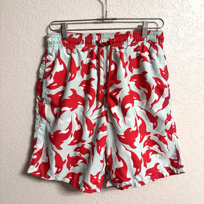 Vilebrequin Swim Trunks 28 Killer Whales Costume De Bain A St Tropez  No Liner