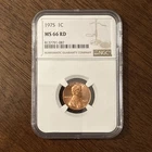 1975-P Lincoln Memorial Cent — photo from another recent sale