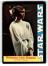 1977 Wonder Bread Star Wars #3 Princess Leia Organa