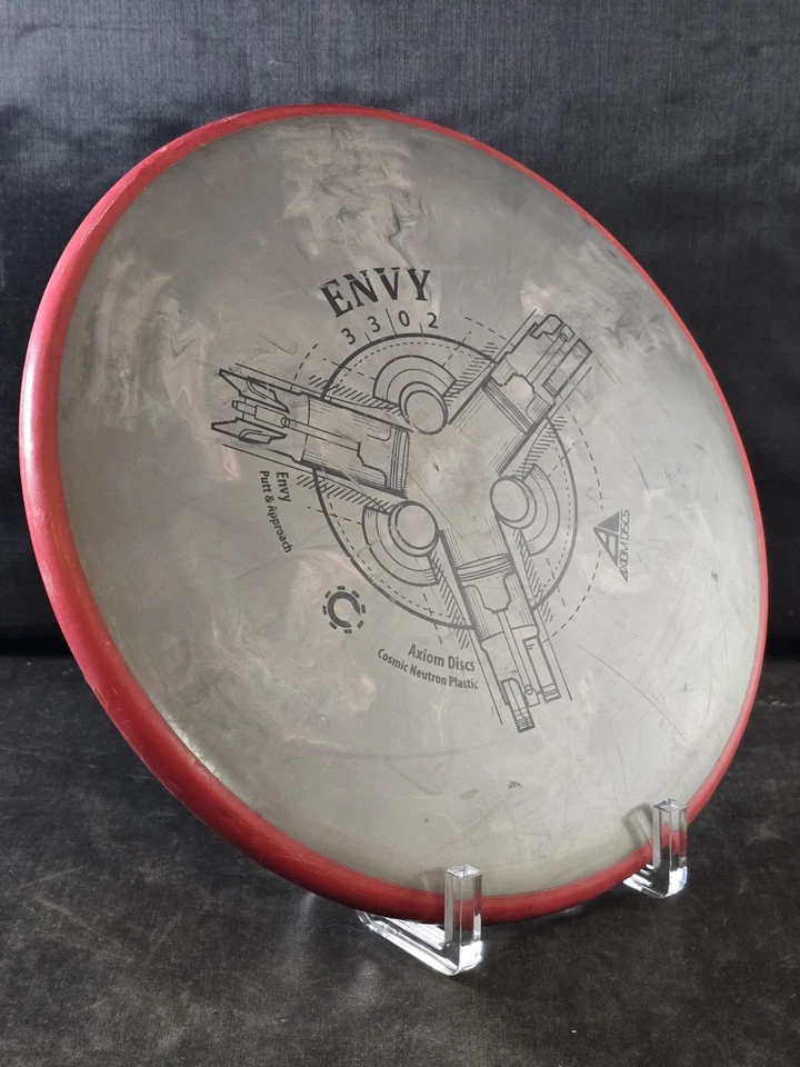 USED Axiom Discs Cosmic Neutron Envy Putter Golf Disc 163g - Image 3 of 4