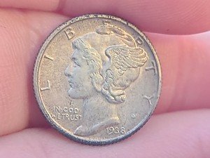 1938 Proof Mercury Dime With Full Split Bell Lines More Rare Than Regular Proof 