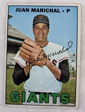 1967 Topps Juan Marichal #500 SF Giants Excellent One Owner Private Collection