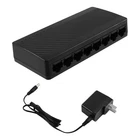 8 Ports Gigabit Ethernet  RJ45 Hub Desktop 10x Speed  WIFI Switcher P6P56084