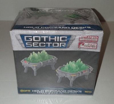 Battlefield in a Box GF9 Castograd HOLO COMMAND DESKS (2) BB731