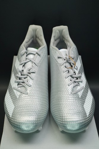 Botas Adidas Rugby Adizero RS7 SG GX5390 Tachuelas Cambiables Unisex Plateadas Blancas - Imagen 8 de 13