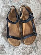Joules Womens Strappy Adjustable Black Leathe...