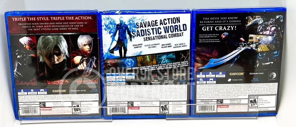 Devil May Cry HD Collection + Definitive Edition  + Devil May Cry 5 - PS4 - New - Image 2 of 4