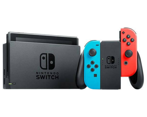 2020 Nintendo Switch with Neon Blue and Neon Red Joy‑Con 2020 Nintendo Switch with Neon Blue and Neon Red Joy‑Con