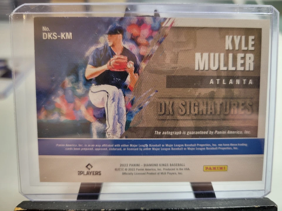 Kyle Muller DK Signatures 2022 Panini Diamond Kings Auto - Image 2 of 2