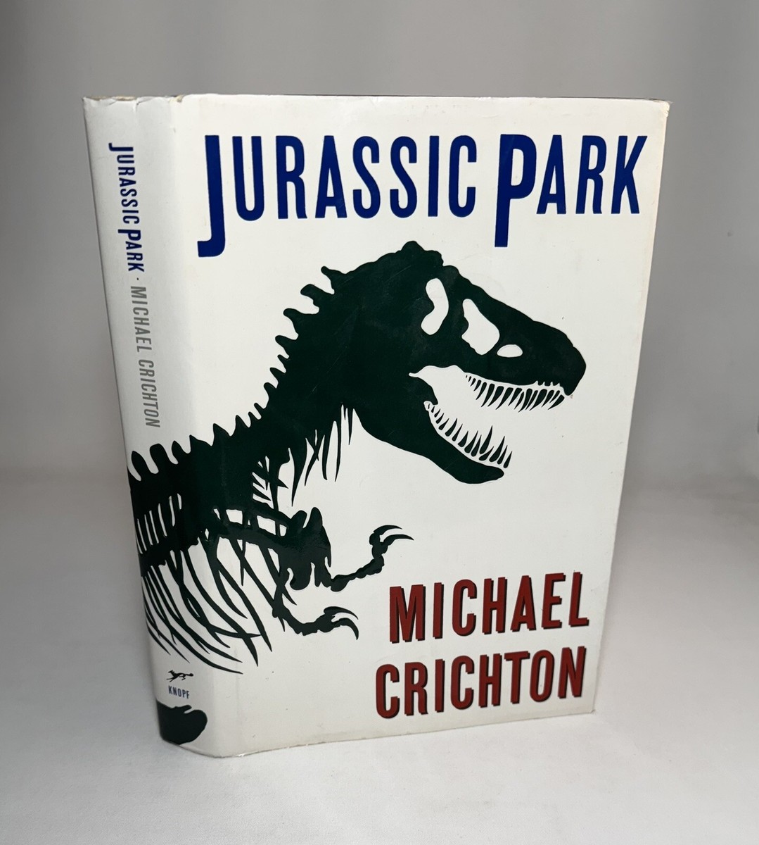 Jurassic Park-Michael Crichton-SIGNED!-First Edition/3rd