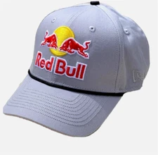 Cloud Gray Baseball/Golf Cap w/ Black Rope. Racing. BMX. MotoGP. Motocross.