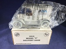 H1-46 ERTL 1:25 SCALE DIE CAST BANK - 1913 FORD MODEL T - NIB - ADVERTISING MARK