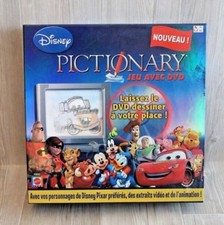 Jeu société Pictionary Disney - Jeu avec DVD - complet