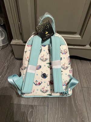 Loungefly Disney Princess Companion Floral Mini Backpack New  display picture 2