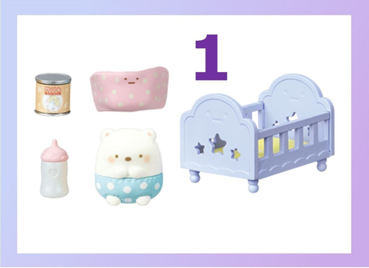 NEW Re-Ment Miniature Sumikko Gurashi Baby Room 900yen