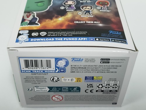 BEAST BOY - DC TITANS Funko POP! Figura de vinilo coleccionable TV #1512 EN STOCK AHORA - Imagen 21 de 24