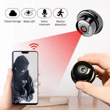 2025 Mini Camara Oculta Espia Seguridad WiFi 1080P Inalambrica Con Audio Video