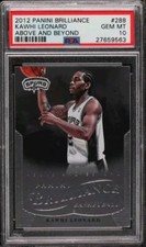 2012-13 Brilliance Retail Above and Beyond Kawhi Leonard PSA 10 POP 1