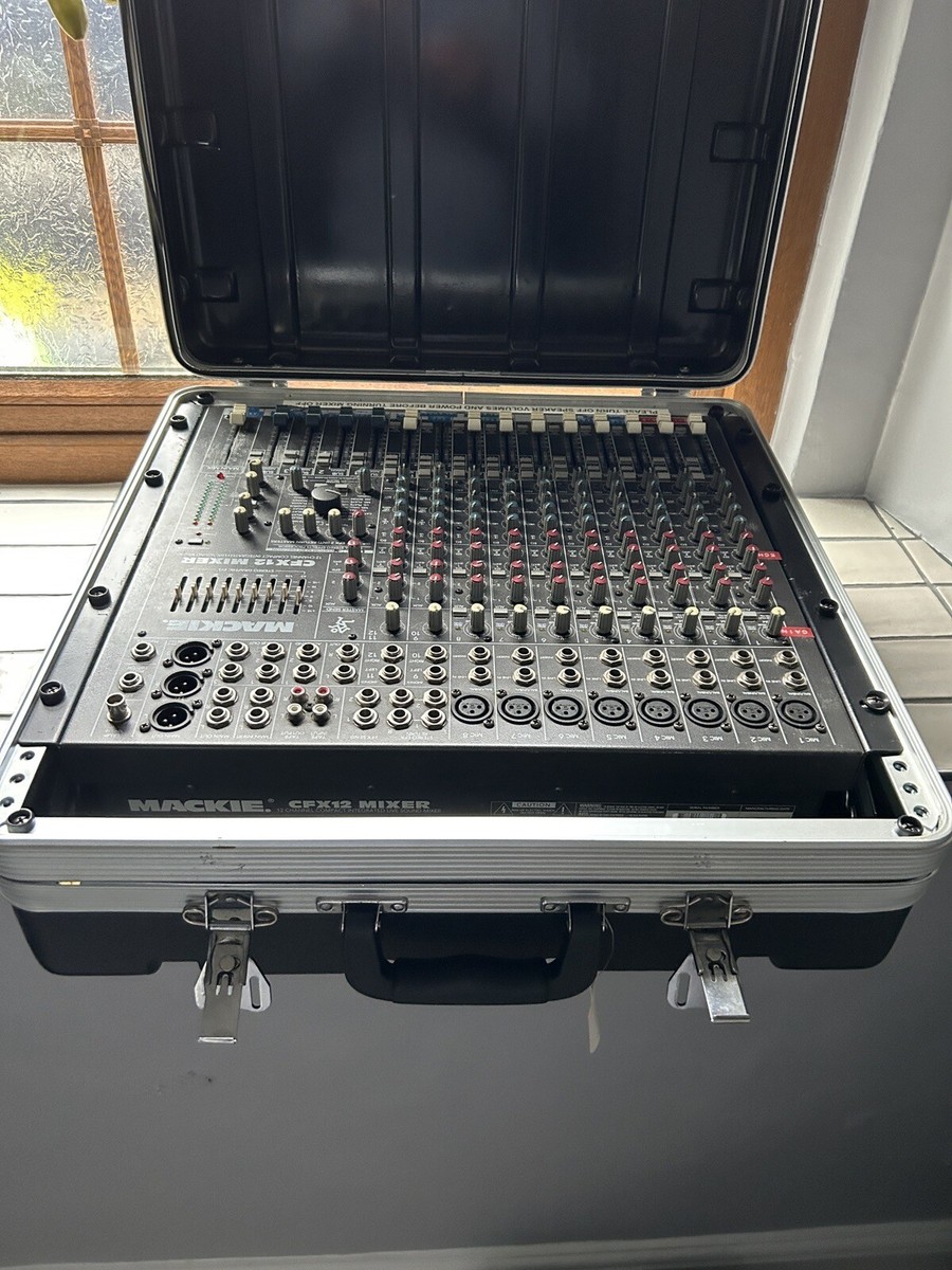 MACKIE CFX 12 MK 1 MIXING DESK PA BAND DJ IN FLIGHT CASE | eBay MACKIE CFX 12 MK 1 MIXING DESK PA BAND DJ IN FLIGHT CASE | eBay