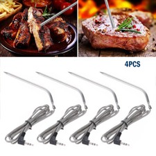 4X Replacement Probe Meat Temperature for PT1000 Pit Boss Pellet Grill Smokers