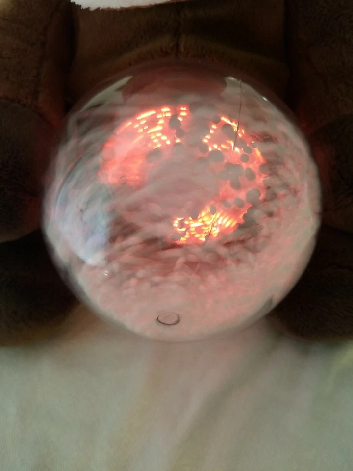 Musical Rudolph El Reno Nariz Roja Globo de Nieve Giratorio Ortografía NAVIDAD Foto 3 de 4