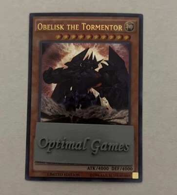 Obelisk The Tormentor Rare Yu-Gi-Oh! TCG Collectible Individual