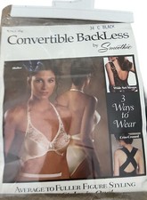 Smoothie 'BACKLESS BY SMOOTHIE' Convertible 164 Backless Bra Black 34 C NIP.