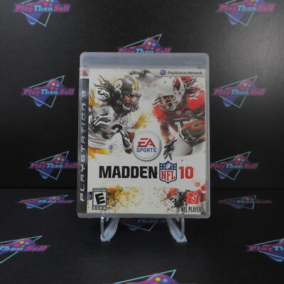 Madden NFL 10 PS3 PlayStation 3 Complete - 1 Year Warranty VG