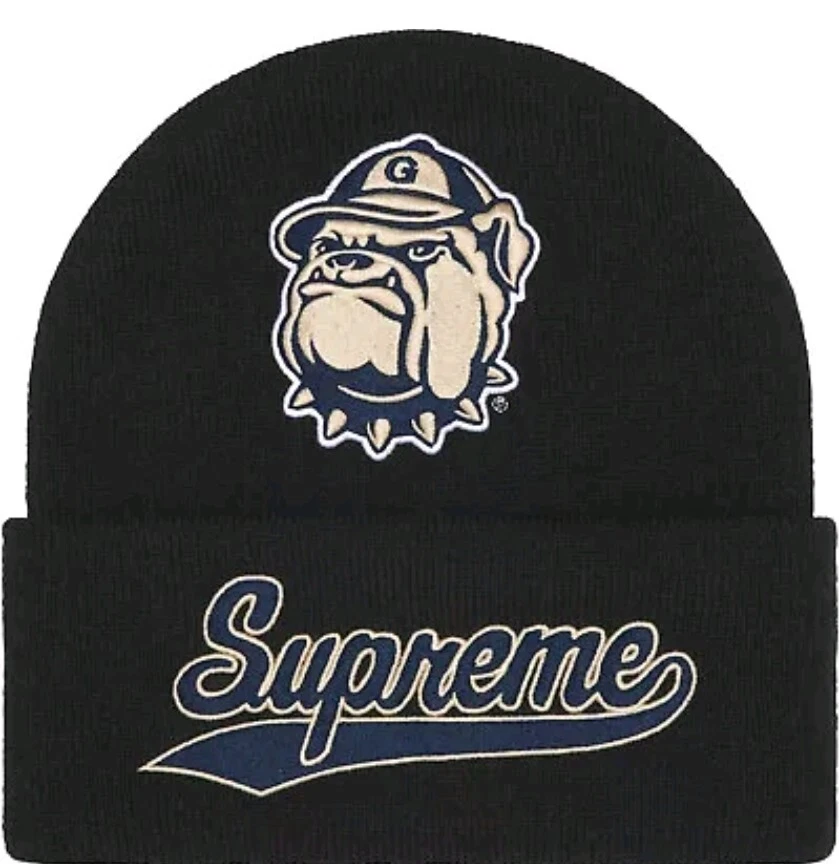 Bonnet Supreme Mitchell & Ness NCAA Georgetown Hoyas neuf FW2024 semaine12
