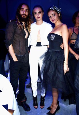 BEAUTIFUL CARA DELEVINGNE JARED LETO & SELENA GOMEZ 8X10 Photo