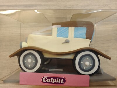 CULPITT TONTEIG TORTENDEKORATION JUST MARRIED HOCHZEITSTORTE TOPPER OLDTIMER