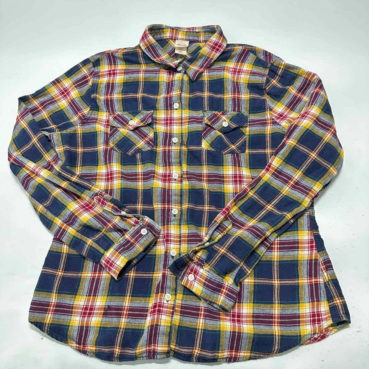 green and yellow plaid shirt
