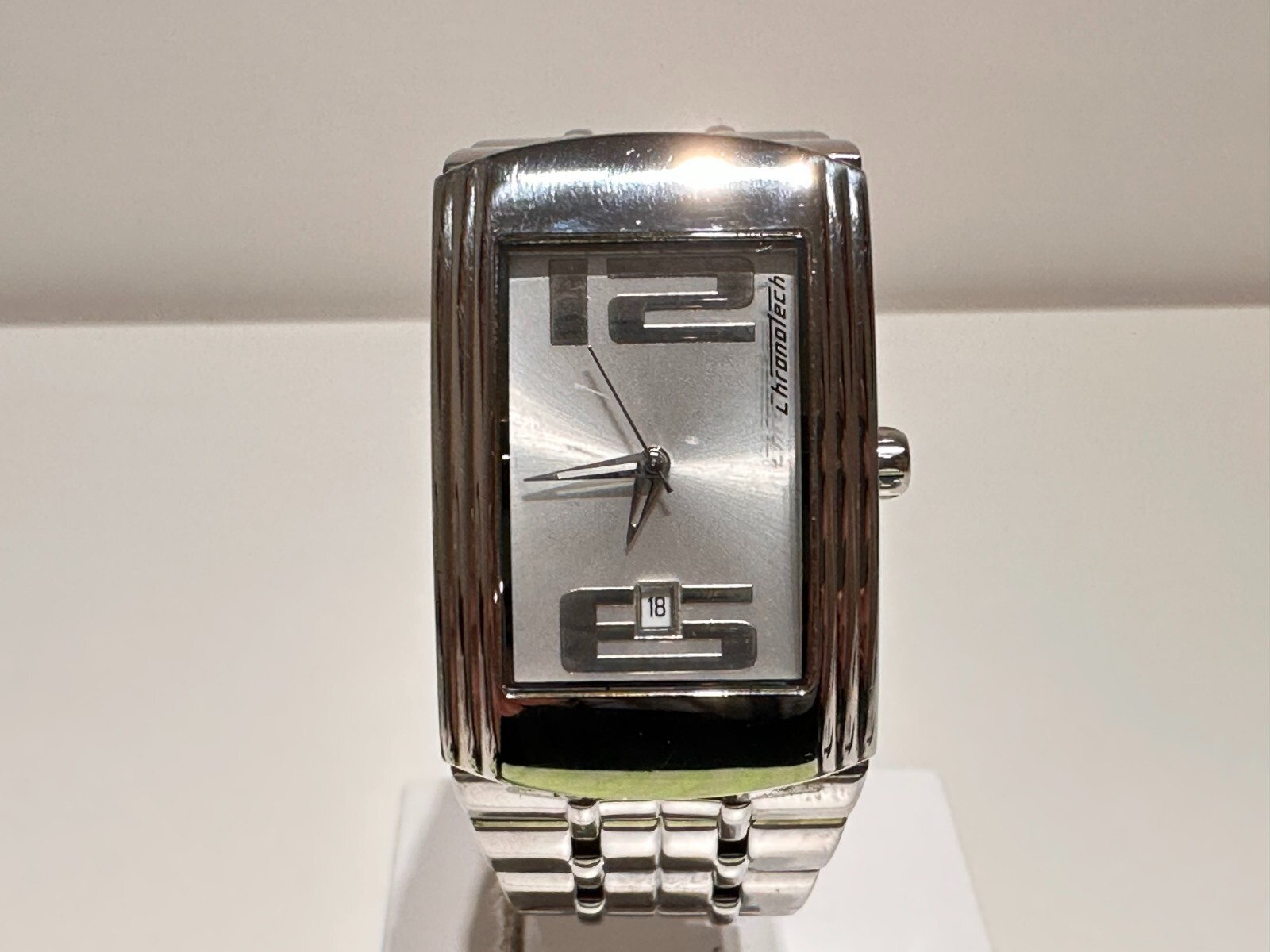 RETRO BEAUTIFUL SOLID ST.STEEL RECTANGLE MEN'S QU… - image 3