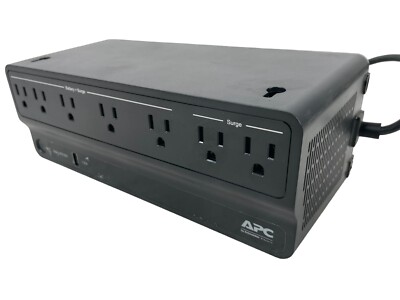 APC Back-UPS 650VA Battery Backup & Surge Protector 7-Outlets + 1 USB BN650M1
